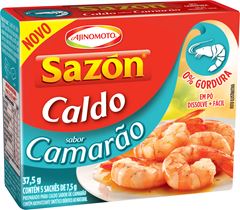 CALDO SAZON CAMARÃO AJINOMOTO 01X37,5G