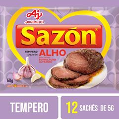 SAZON TOQUE DE ALHO AJINOMOTO 12X05G