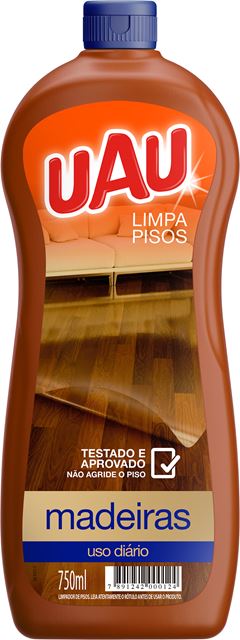 LIMPA PISO UAU MADEIRA INGLEZA 01X750ML