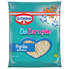 CONFEITO PEPITA BRANCA DR OETKER 80G
