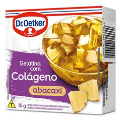 GELATINA COLÁGENO ABACAXI OETKER 15G