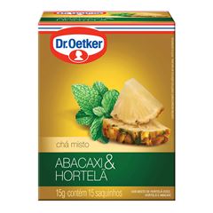 CHA ABACAXI C/HORT DR OETKER 15G(15SCH)