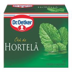 CHA ERVAS HORTELA DR OETKER 15G(15 SCH)