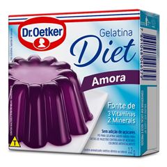 GELATINA DIET AMORA DR OETKER 01X12G