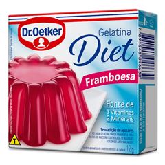 GELATINA DIET FRAMBOESA DR OETKER 01X12G