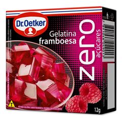 GELATINA ZERO FRAMBOESA DR OETKER 01X12G