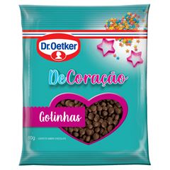 CONFEITO GOTAS CHOCOLATE DR OETKER 80G