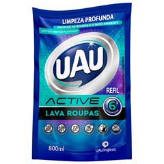 LAVA ROUPAS LIQ UAU ACTIVE 01X800ML