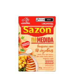 TEMP SAZ NA MEDIDA 10 VEGETAIS 48X30G